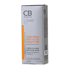ضد آفتاب ضد آکنه SPF50 سی بی پاریس | Sunscreen Anti-acne Cream SPF 50 - CB Paris