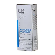 کرم مرطوب کننده صورت پوست خشک و نرمال سی بی پاریس | Moisturizing Face Cream for Normal to Dry Skin - CB Paris