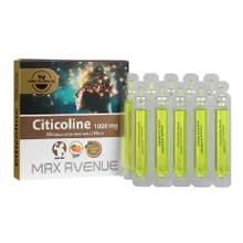 ویال سیتی کولین 1000 مکس اونیو | Max Avenue Citicoline 1000 mg 10 Oral Vial