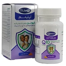 سافت ژل کیوتن پلاس 30 میلی گرم اپتیمم بهستان  | Behestan Optimum Q10 Plus 30mg  30 Softgels 