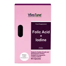 کپسول فولیک اسید و ید ویواتیون | Folic Acid + Iodine Capsule - Viva Tune