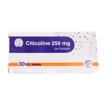 قرص سیتی کولین 250 سلامت پرمون | Salamat Parmoon Amin Citicoline 250 Mg 30 FC Tabs