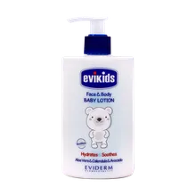 لوسیون بدن کودک اویکیدز اویدرم | Eviderm Face And Body Baby Lotion 