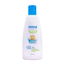 شامپو سر و بدن کودک الوینا 250 میلی لیتری | Elvina Baby Hair And Body Shampoo 250 ml