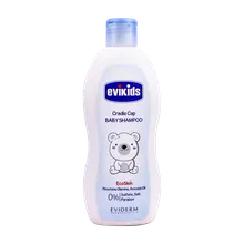 شامپو رفع پوسته سر کودک اویدرم | Evikids Eviderm Cradle Cap Baby Shampoo