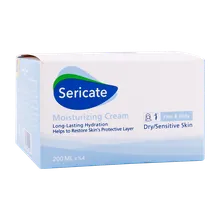 کرم مرطوب کننده پوست خشک سری کیت کاسه ای | Sericate Moisturizing Cream