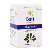 قرص گلوکورکس بی باریج اسانس | Barij Essence Glucorex - B 30Tab