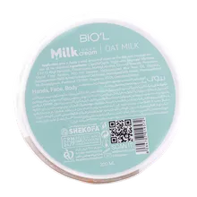کرم مرطوب کننده شیر و جو دوسر بیول 200 میلی لیتر | Oat Milk Primer Cream - Bio'l