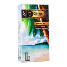 کاندوم تاخیری استوایی کلایمکس 12 عددی | CLIMAX Tropical Condoms 12