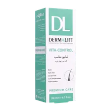 شامپو کف سر و موی چرب ویتا کنترل درمالیفت | Oil Control Shampoo Greasy Hair and Scalp - DERMALIFT