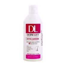 شامپو تقویت کننده موهای چرب ویتا گرو درمالیفت | Vita-Grow Anti Hair Loss Shampoo for Greasy Hair - Dermalift