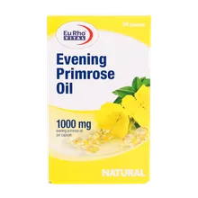 کپسول ایوینینگ پرایم رز اویل 1000 یوروویتال | Evening Primrose Oil 1000 mg - EuRho VITAL