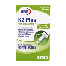 قرص کا2 پلاس یوروویتال | K2 Plus - Eurho vital 
