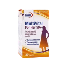 کپسول مولتی ویتال فور هر 50 یوروویتال | Eurho Vital Multivital For Her 50