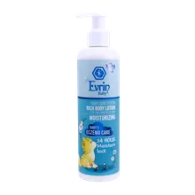 لوسیون بدن کودک پوست خشک اورین | Evrin Moisturizing Body Lotion For Dry Skin