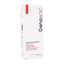 سرم آلفا و بتا هیدروکسی اسید ژنوبایوتیک | AHA and BHA Serum SeruGen - Genobiotic