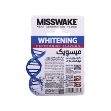 نخ دندان خیلی نازک سفید کننده میسویک 50 متری | Misswake Whitening Sensitive Super Floss 