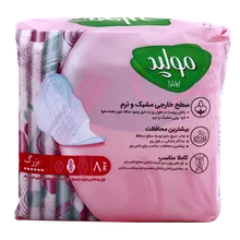 نوار بهداشتی مولپد اولترا بزرگ | Large Size Ultra Sanitary Pad - Molped 