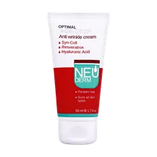 کرم ضد چروک اپتیمال ایج استاپ نئودرم | Neuderm Optimal Age-Stop Anti Wrinkle Cream For All Skins 50 ml