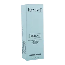 کرم ژل آبرسان پوست چرب 3 در 1 رویوال | 3 in 1 Deep Hydration Gel Cream - Revival