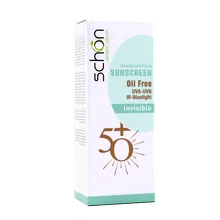 فلوئید ضد آفتاب بی‌ رنگ دیووشیلد SPF50 شون | Schon Dew Shield Invisible Fluid SPF50 Sunscreen