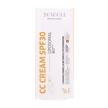 سی سی کرم متعادل کننده چربی پوست رنگی SPF30 سی گل | Acn Pro Vitamin C CC Cream Skin SPF 30 - Seagull
