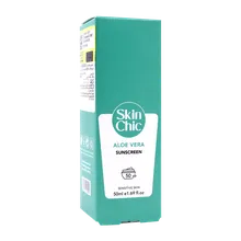 ضد آفتاب آلوئه ورا SPF50 اسکین شیک | Skin Chic SPF 50 Aloe Vera Sunscreen for Sensitive Skin