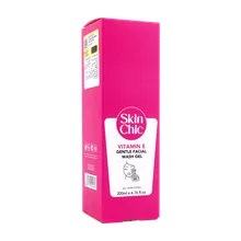 ژل شستشوی صورت ویتامین ای اسکین شیک | Skin Chic Vitamin E Gentle Facial Wash Gel