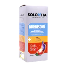 شربت برنیسکون سولویتا | Solovita Burniscon Syrup 240 Ml