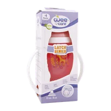 لیوان سر سیلیکونی ارتجاعی وی کر از 6 ماهگی  کد C707 | Wee Care Transition Cup Latch Series Code C707 +6 Months