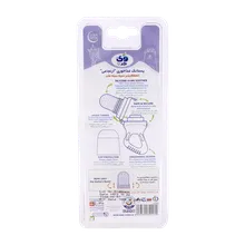 پستانک غذاخوری ارتجاعی وی کر از 6 ماهگی کد U208 | Wee Care Feeding Pacifier free size +6 code U208