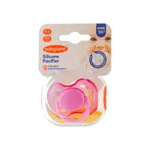 پستانک بیبی لند کد 387 ارتودنسی | Orthodontic Silicone Pacifier Code 387 - Baby Land