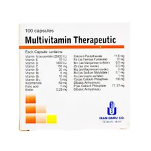 کپسول مولتی ویتامین تراپوتیک ایران دارو | Multivitamin Therapeutic Capsule - Iran Daru