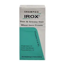 شامپو موهای چرب پروتئین جوانه گندم ایروکس | Wheat Germ Protein Shampoo for Thin and Greasy Hair - Irox