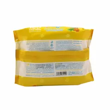 دستمال مرطوب کننده کودک آلوئه ورا نینو 20 عددی | Baby Moisturizer Cleanser Wet Wipes with Aloe Vera and Calendula Extracts 20 pcs - Nino