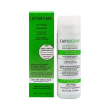 شامپو موهای چرب کپیدرما | Oily Hair Shampoo with Wheat Germ Oil - Capiderma