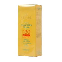 کرم ضد آفتاب بی رنگ SPF30 پوست حساس سینره | Mineral Colorless Sunscreen Cream SPF 30 for Sensitive Fragile Skin and Kids - Cinere