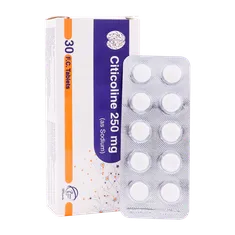 قرص سیتی کولین 250 سلامت پرمون | Salamat Parmoon Amin Citicoline 250 Mg 30 FC Tabs
