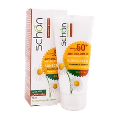 ضد آفتاب فاقد چربی پوست چرب SPF50 شون  | Oil-free Sunscreen Cream for Oily Skin SPF 50 - Schon