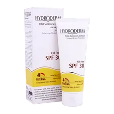 لوسیون ضد آفتاب SPF30 پوست چرب هیدرودرم | Hydroderm Total Sunblock Lotion SPF30 Hydroderm