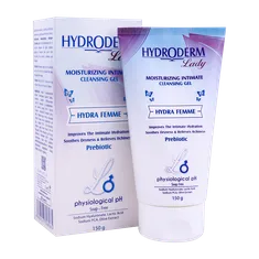 ژل بهداشتی مرطوب کننده بانوان هیدرا فم هیدرودرم | Hydroderm Hydra Femme Moisturizing Intimate Cleansing Gel 150g