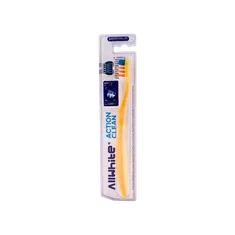 مسواک متوسط اکشن کلین ال وایت کد 621  | AllWhite Action Clean Medium Toothbrush Code 621