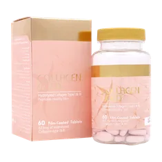 قرص کلاژن گلد آدریان | Collagen Gold Film-coated Tablet - Adrian 