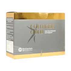 ساشه کلاژن گلد مو و ناخن آدریان | Collagen Gold for Hair Sachet - Adrian