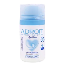 مام رول ضد تعریق زنانه آکوا دریم آدرویت | Adroit Women Aqua Dream Deo Roll-On 50ml