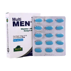 قرص مولتی من آلفا ویتامینز | Multi Men Tablet 30 Count - Alfa Vitamins