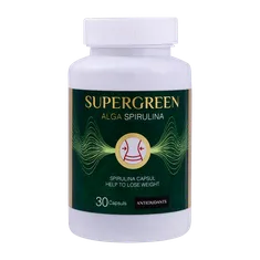 کپسول سوپر گرین اسپیرولینا زرین دارو | Zarin Darou Super Green Spirulina 30 caps