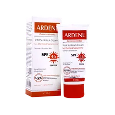 ضد آفتاب رنگی SPF46 آردن پوست حساس | Ardene Total Sunblock Tinted Cream No Chemical Sunscreens SPF46