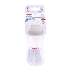 شیشه شیر بیبی لند نچرال تا 18 ماهگی 204 | Natural Silicone Nipple 18 Months - Babyland