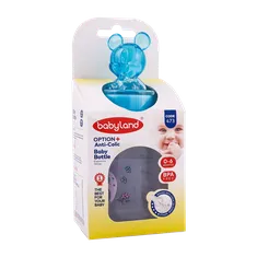 شیشه شیر بیبی لند کد ۴۷۳ ضد نفخ 6 تا 18 ماهگی | Baby Bottle Code 473 - Baby Land